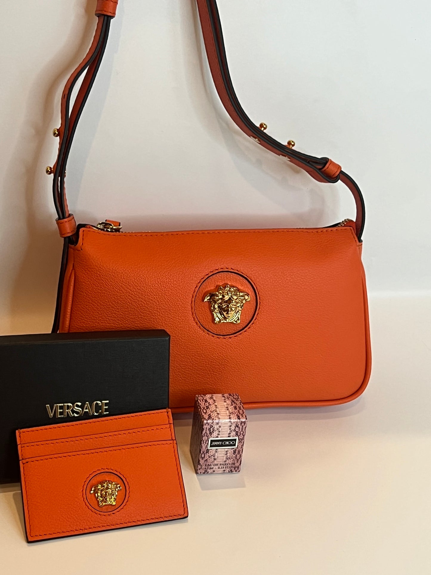 Versace Pochette and card holder bundle