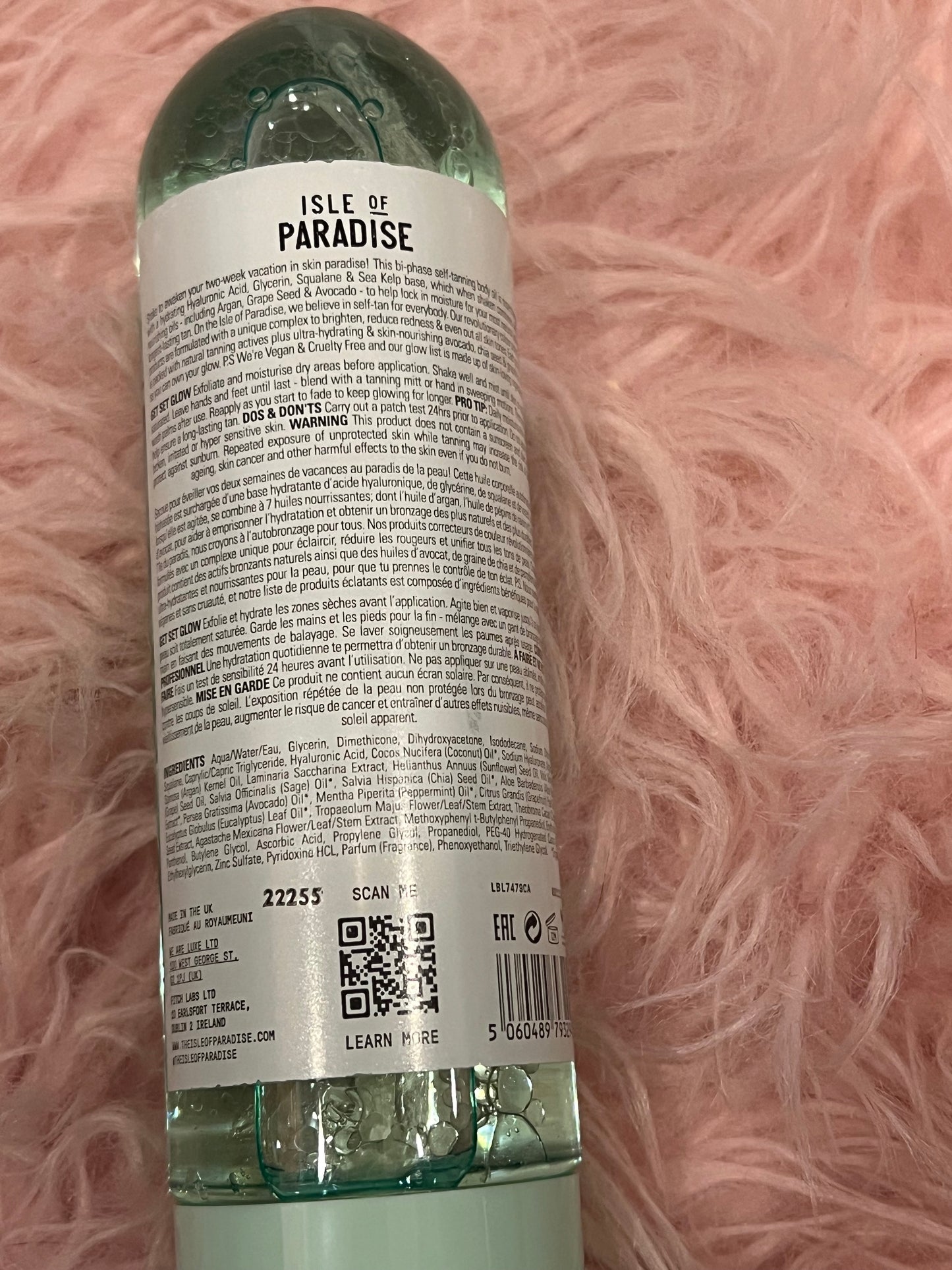 Isle of paradise tanning bundle