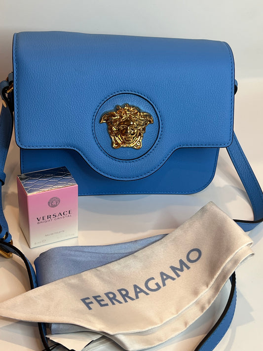 Authentic Versace Medusa crossbody bundle