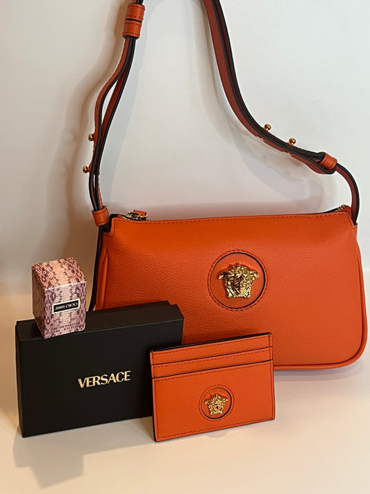Versace Pochette and card holder bundle